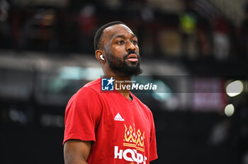 2024-01-04 - 15 Kemba Walker of AS Monaco during the Euroleague, Round 19, match between Olympiacos Piraeus and AS Monaco at Peace & Friendship Stadium on January 4, 2024, in Piraeus, Greece. - OLYMPIACOS PIRAEUS VS AS MONACO - EUROLEAGUE - BASKETBALL
