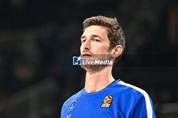 2024-01-09 - 21 Tibor Pleiss of Anadolu Efes Istanbul is playing during the Euroleague, Round 20, match between Panathinaikos AKTOR Athens and Anadolu Efes Istanbul at the OAKA Altion Arena in Athens, Greece, on January 9, 2024 - PANATHINAIKOS AKTOR ATHENS VS ANADOLU EFES - EUROLEAGUE - BASKETBALL