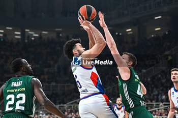 2024-01-09 - 6 Elijah Bryant of Anadolu Efes Istanbul is playing during the Euroleague, Round 20, match between Panathinaikos AKTOR Athens and Anadolu Efes Istanbul at the OAKA Altion Arena in Athens, Greece, on January 9, 2024. - PANATHINAIKOS AKTOR ATHENS VS ANADOLU EFES - EUROLEAGUE - BASKETBALL