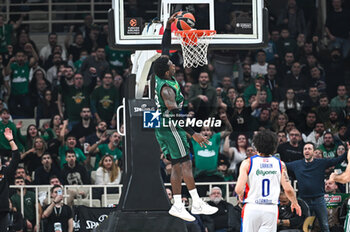 2024-01-09 - 25 Kendrick Nunn of Panathinaikos AKTOR Athens is playing during the
Euroleague, Round 20, match between Panathinaikos AKTOR Athens and Anadolu Efes Istanbul at the OAKA Altion Arena in Athens, Greece, on January 9, 2024. - PANATHINAIKOS AKTOR ATHENS VS ANADOLU EFES - EUROLEAGUE - BASKETBALL