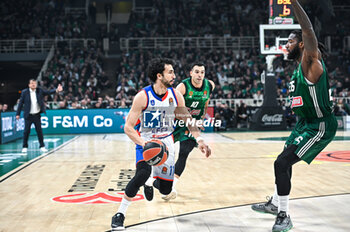 2024-01-09 - 11 Erten Gazi of Anadolu Efes Istanbul is playing during the Euroleague, Round 20, match between Panathinaikos AKTOR Athens and Anadolu Efes Istanbul at the OAKA Altion Arena in Athens, Greece, on January 9, 2024. - PANATHINAIKOS AKTOR ATHENS VS ANADOLU EFES - EUROLEAGUE - BASKETBALL