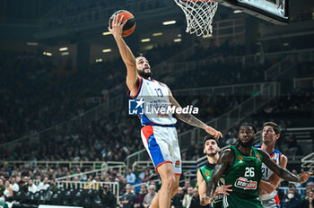 2024-01-09 - 13 Darius Thompson of Anadolu Efes Istanbul is playing during the Euroleague,
Round 20, match between Panathinaikos AKTOR Athens and Anadolu Efes
Istanbul at the OAKA Altion Arena in Athens, Greece, on January 9, 2024. - PANATHINAIKOS AKTOR ATHENS VS ANADOLU EFES - EUROLEAGUE - BASKETBALL
