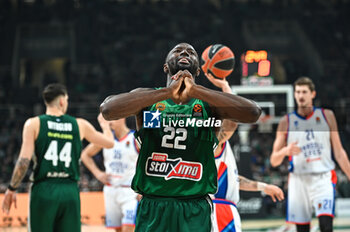 2024-01-09 - 22 Jerian Grant of Panathinaikos AKTOR Athens is playing during the Euroleague, Round 20, match between Panathinaikos AKTOR Athens and Anadolu Efes
Istanbul at the OAKA Altion Arena in Athens, Greece, on January 9, 2024. - PANATHINAIKOS AKTOR ATHENS VS ANADOLU EFES - EUROLEAGUE - BASKETBALL
