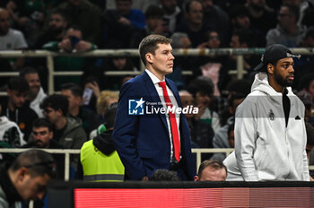 2024-01-11 - Oleksiy Yefimov General Manager of AS Monaco during the Euroleague, Round 21, match between Panathinaikos AKTOR Athens and AS Monaco at the OAKA Altion
Arena in Athens, Greece, on January 11, 2024. - PANATHINAIKOS AKTOR ATHENS VS AS MONACO - EUROLEAGUE - BASKETBALL