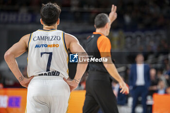 2024-01-11 - Facundo Campazzo of Real Madrid during the Euroleague basketball match between Real Madrid and Valencia at Wizink Center in Madrid, Spain. - REAL MADRID VS VALENCIA - EUROLEAGUE - BASKETBALL