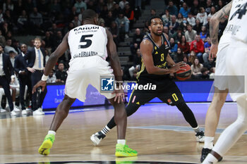 2024-01-12 - Sterling BROWN of Alba Berlin and Charles KAHUDI of Lyon during the Turkish Airlines EuroLeague basketball match between LDLC ASVEL Villeurbanne and Alba Berlin on January 12, 2024 at Astroballe in Villeurbanne, France - BASKETBALL - EUROLEAGUE - ASVEL V ALBA BERLIN - EUROLEAGUE - BASKETBALL
