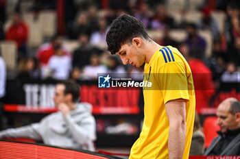 2024-01-30 - 1 Gabriele Procida of Alba Berlin is playing during the Euroleague, Round 24, match between Olympiacos Piraeus and Alba Berlin at Peace & Friendship
Stadium on January 30, 2024, in Piraeus, Greece. - OLYMPIACOS PIRAEUS VS ALBA BERLIN - EUROLEAGUE - BASKETBALL