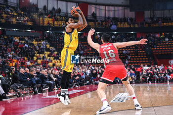 2024-01-30 - 0 Sterling Brown of Alba Berlin is playing during the Euroleague, Round 24, match between Olympiacos Piraeus and Alba Berlin at Peace & Friendship
Stadium on January 30, 2024, in Piraeus, Greece. - OLYMPIACOS PIRAEUS VS ALBA BERLIN - EUROLEAGUE - BASKETBALL