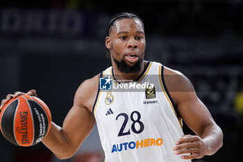2024-01-30 - Guerschon Yabusele of Real Madrid during the Turkish Airlines EuroLeague basketball match between Real Madrid and Maccabi Playtika Tel Aviv on January 30, 2024 at Wizink Center in Madrid, Spain - BASKETBALL - EUROLEAGUE - REAL MADRID V MACCABI TEL AVIV - EUROLEAGUE - BASKETBALL