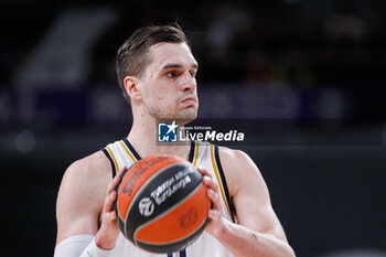 2024-01-30 - Mario Hezonja of Real Madrid during the Turkish Airlines EuroLeague basketball match between Real Madrid and Maccabi Playtika Tel Aviv on January 30, 2024 at Wizink Center in Madrid, Spain - BASKETBALL - EUROLEAGUE - REAL MADRID V MACCABI TEL AVIV - EUROLEAGUE - BASKETBALL