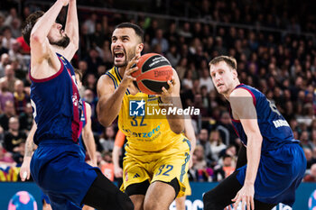 2024-02-09 - Johannes Thiemann of Alba Berlin during the Turkish Airlines EuroLeague basketball match between FC Barcelona and Alba Berlin on February 9, 2024 at Palau Blaugrana in Barcelona, Spain - BASKETBALL - EUROLEAGUE - FC BARCELONA V ALBA BERLIN - EUROLEAGUE - BASKETBALL