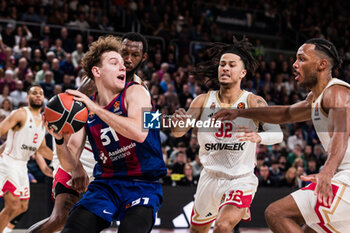 2024-03-01 - Rokas Jokubaitis of Fc Barcelona during the Turkish Airlines EuroLeague basketball match between FC Barcelona and AS Monaco on March 1, 2024 at Palau Blaugrana in Barcelona, Spain - BASKETBALL - EUROLEAGUE - FC BARCELONA V MONACO - EUROLEAGUE - BASKETBALL