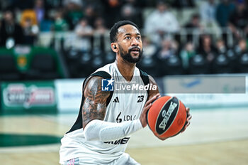 2024-03-08 - 23 David Lighty of LDLC ASVEL Villeurbanne is playing during the Euroleague, Round 28, match between Panathinaikos Athens and LDLC ASVEL Villeurbanne at Oaka Altion Arena on March 8, 2024, in Athens, Greece. - PANATHINAIKOS AKTOR ATHENS VS LDLC ASVEL VILLEURBANNE - EUROLEAGUE - BASKETBALL