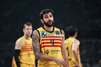 22/03/2024 - 9 Ricky Rubio of FC Barcelona is playing during the Euroleague, Round 31, match between Panathinaikos AKTOR Athens and FC Barcelona at Oaka Altion Arena on March 22, 2024, in Athens, Greece. - PANATHINAIKOS AKTOR ATHENS VS FC BARCELONA - EUROLEAGUE - BASKET