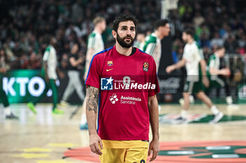2024-03-22 - 9 Ricky Rubio of FC Barcelona is playing during the Euroleague, Round 31, match between Panathinaikos AKTOR Athens and FC Barcelona at Oaka Altion Arena on March 22, 2024, in Athens, Greece. - PANATHINAIKOS AKTOR ATHENS VS FC BARCELONA - EUROLEAGUE - BASKETBALL