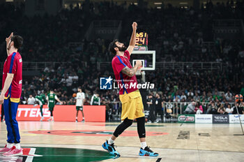 22/03/2024 - 9 Ricky Rubio of FC Barcelona is playing during the Euroleague, Round 31, match between Panathinaikos AKTOR Athens and FC Barcelona at Oaka Altion Arena on March 22, 2024, in Athens, Greece. - PANATHINAIKOS AKTOR ATHENS VS FC BARCELONA - EUROLEAGUE - BASKET
