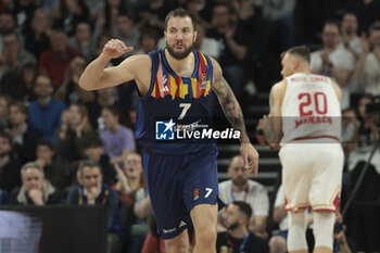 2024-03-28 - Joffrey Lauvergne of ASVEL during the Turkish Airlines EuroLeague basketball match between LDLC ASVEL Villeurbanne and AS Monaco on March 28, 2024 at LDLC Arena in Decines-Charpieu near Lyon, France - BASKETBALL - EUROLEAGUE - ASVEL V MONACO - EUROLEAGUE - BASKETBALL