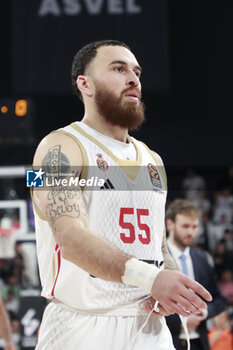 2024-03-28 - Mike JAMES of Monaco during the Turkish Airlines EuroLeague basketball match between LDLC ASVEL Villeurbanne and AS Monaco on March 28, 2024 at LDLC Arena in Decines-Charpieu, France - BASKETBALL - EUROLEAGUE - ASVEL V MONACO - EUROLEAGUE - BASKETBALL