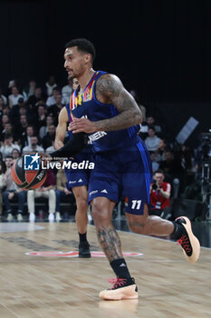 2024-03-28 - Edwin JACKSON of Lyon during the Turkish Airlines EuroLeague basketball match between LDLC ASVEL Villeurbanne and AS Monaco on March 28, 2024 at LDLC Arena in Decines-Charpieu, France - BASKETBALL - EUROLEAGUE - ASVEL V MONACO - EUROLEAGUE - BASKETBALL