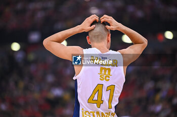 2024-04-12 - 41 Yam Madar of Fenerbahce Beko Istanbul is playing during the Euroleague, Round 34, match between Olympiacos Piraeus and Fenerbahce Beko Istanbul at Peace & Friendship Stadium on April 12, 2024, in Piraeus, Greece. - OLYMPIACOS PIRAEUS VS FENERBAHCE BEKO ISTANBUL - EUROLEAGUE - BASKETBALL