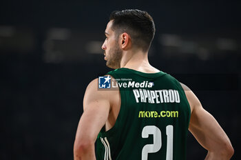 2024-05-07 - 21 Ioannis Papapetrou of Panathinaikos Athens during the Euroleague, Playoff D, Game 5, match between Panathinaikos Athens and Maccabi Playtika Tel Aviv at Oaka Altion on May 7, 2024, in Athens, Greece. - PANATHINAIKOS AKTOR ATHENS VS MACCABI TEL AVIV, PLAYOFFS D, GAME 5 - EUROLEAGUE - BASKETBALL