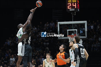 2024-10-15 - during the basketball Turkish Airlines Euroleague match between Virtus Segafredo Bologna and Zalgiris Kaunas at the Unipol Arena, Casalecchio (Bologna), Italy, October 15, 2024 - photo: Michele Nucci - SEGAFREDO VIRTUS BOLOGNA VS ZALGIRIS KAUNAS - EUROLEAGUE - BASKETBALL