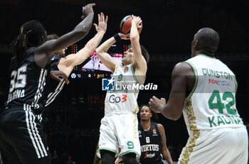 2024-10-15 - Dovydas Giedraitis (Zalgiris) during the basketball Turkish Airlines Euroleague match between Virtus Segafredo Bologna and Zalgiris Kaunas at the Unipol Arena, Casalecchio (Bologna), Italy, October 15, 2024 - photo: Michele Nucci - SEGAFREDO VIRTUS BOLOGNA VS ZALGIRIS KAUNAS - EUROLEAGUE - BASKETBALL