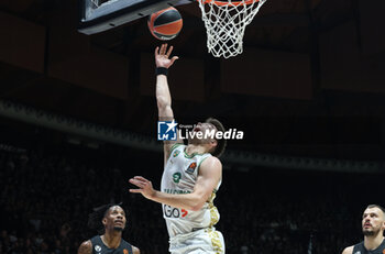 2024-10-15 - Dovydas Giedraitis (Zalgiris) during the basketball Turkish Airlines Euroleague match between Virtus Segafredo Bologna and Zalgiris Kaunas at the Unipol Arena, Casalecchio (Bologna), Italy, October 15, 2024 - photo: Michele Nucci - SEGAFREDO VIRTUS BOLOGNA VS ZALGIRIS KAUNAS - EUROLEAGUE - BASKETBALL