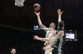 2024-10-15 - Laurynas Birutis (Zalgiris) during the basketball Turkish Airlines Euroleague match between Virtus Segafredo Bologna and Zalgiris Kaunas at the Unipol Arena, Casalecchio (Bologna), Italy, October 15, 2024 - photo: Michele Nucci - SEGAFREDO VIRTUS BOLOGNA VS ZALGIRIS KAUNAS - EUROLEAGUE - BASKETBALL