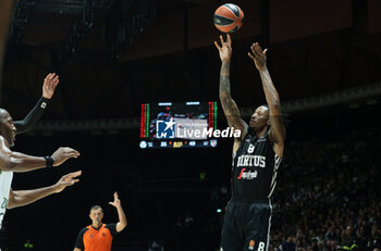 2024-10-15 - Will Clyburn (Virtus Bologna) during the basketball Turkish Airlines Euroleague match between Virtus Segafredo Bologna and Zalgiris Kaunas at the Unipol Arena, Casalecchio (Bologna), Italy, October 15, 2024 - photo: Michele Nucci - SEGAFREDO VIRTUS BOLOGNA VS ZALGIRIS KAUNAS - EUROLEAGUE - BASKETBALL