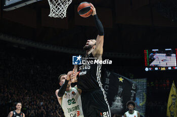 2024-10-15 - Tornike Shengelia (Virtus Bologna) during the basketball Turkish Airlines Euroleague match between Virtus Segafredo Bologna and Zalgiris Kaunas at the Unipol Arena, Casalecchio (Bologna), Italy, October 15, 2024 - photo: Michele Nucci - SEGAFREDO VIRTUS BOLOGNA VS ZALGIRIS KAUNAS - EUROLEAGUE - BASKETBALL