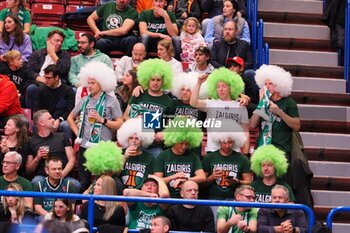 2024-10-17 - Supporters of Zalgiris Kaunas - EA7 EMPORIO ARMANI MILANO VS ZALGIRIS KAUNAS - EUROLEAGUE - BASKETBALL