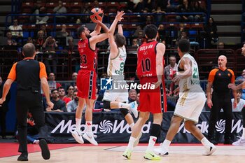 2024-10-17 - Nikola Mirotic (EA7 Emporio Armani Olimpia Milano) - EA7 EMPORIO ARMANI MILANO VS ZALGIRIS KAUNAS - EUROLEAGUE - BASKETBALL