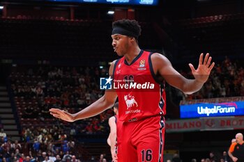 2024-10-17 - Zack LeDay (EA7 Emporio Armani Olimpia Milano) - EA7 EMPORIO ARMANI MILANO VS ZALGIRIS KAUNAS - EUROLEAGUE - BASKETBALL