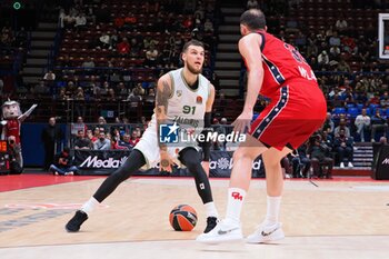 2024-10-17 - Deividas Sirvydis (Zalgiris Kaunas) - EA7 EMPORIO ARMANI MILANO VS ZALGIRIS KAUNAS - EUROLEAGUE - BASKETBALL