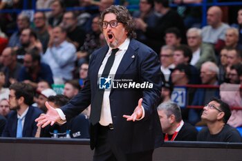 2024-10-17 - Andrea Trinchieri, head coach Zalgiris Kaunas - EA7 EMPORIO ARMANI MILANO VS ZALGIRIS KAUNAS - EUROLEAGUE - BASKETBALL