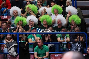 2024-10-17 - Supporters of Zalgiris Kaunas - EA7 EMPORIO ARMANI MILANO VS ZALGIRIS KAUNAS - EUROLEAGUE - BASKETBALL