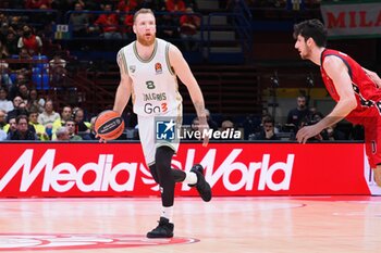 2024-10-17 - Ignas Brazdeikis (Zalgiris Kaunas) - EA7 EMPORIO ARMANI MILANO VS ZALGIRIS KAUNAS - EUROLEAGUE - BASKETBALL