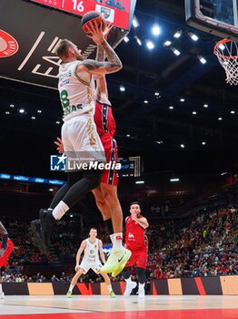 2024-10-17 - Ignas Brazdeikis (Zalgiris Kaunas) - EA7 EMPORIO ARMANI MILANO VS ZALGIRIS KAUNAS - EUROLEAGUE - BASKETBALL