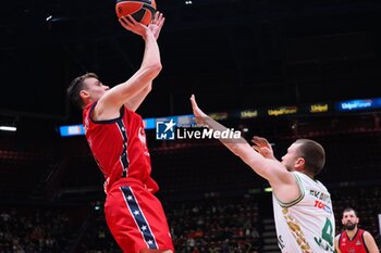 2024-10-17 - Nenad Dimitrijvevic (EA7 Emporio Armani Olimpia Milano) - EA7 EMPORIO ARMANI MILANO VS ZALGIRIS KAUNAS - EUROLEAGUE - BASKETBALL