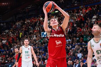 2024-10-17 - Nenad Dimitrijvevic (EA7 Emporio Armani Olimpia Milano) - EA7 EMPORIO ARMANI MILANO VS ZALGIRIS KAUNAS - EUROLEAGUE - BASKETBALL