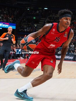 2024-10-24 - Zack LeDay (EA7 Emporio Armani Olimpia Milano) - EA7 EMPORIO ARMANI MILANO VS ANADOLU EFES ISTANBUL - EUROLEAGUE - BASKETBALL