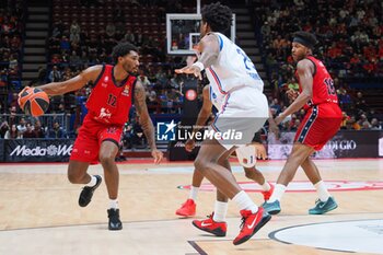 2024-10-24 - Armoni Brooks (EA7 Emporio Armani Olimpia Milano) - EA7 EMPORIO ARMANI MILANO VS ANADOLU EFES ISTANBUL - EUROLEAGUE - BASKETBALL