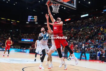 2024-10-24 - Nikola Mirotic (EA7 Emporio Armani Olimpia Milano) - EA7 EMPORIO ARMANI MILANO VS ANADOLU EFES ISTANBUL - EUROLEAGUE - BASKETBALL