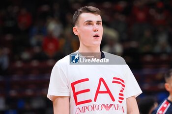 2024-10-24 - Nenad Dimitrijvevic (EA7 Emporio Armani Olimpia Milano) - EA7 EMPORIO ARMANI MILANO VS ANADOLU EFES ISTANBUL - EUROLEAGUE - BASKETBALL