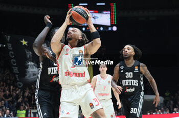 2024-10-29 - Carsen Edwards (Bayern) during the basketball Turkish Airlines Euroleague match between Virtus Segafredo Bologna and Bayern Monaco at the Unipol Arena, Casalecchio (Bologna), Italy, October 29, 2024 - photo: Michele Nucci - SEGAFREDO VIRTUS BOLOGNA VS BAYERN MUNICH - EUROLEAGUE - BASKETBALL