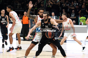 2024-10-29 - Tornike Shengelia (Virtus Bologna) during the basketball Turkish Airlines Euroleague match between Virtus Segafredo Bologna and Bayern Monaco at the Unipol Arena, Casalecchio (Bologna), Italy, October 29, 2024 - photo: Michele Nucci - SEGAFREDO VIRTUS BOLOGNA VS BAYERN MUNICH - EUROLEAGUE - BASKETBALL