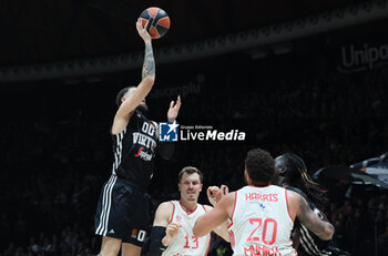 2024-10-29 - Isaia Cordinier (Virtus Bologna) during the basketball Turkish Airlines Euroleague match between Virtus Segafredo Bologna and Bayern Monaco at the Unipol Arena, Casalecchio (Bologna), Italy, October 29, 2024 - photo: Michele Nucci - SEGAFREDO VIRTUS BOLOGNA VS BAYERN MUNICH - EUROLEAGUE - BASKETBALL