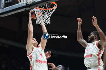 2024-10-29 - Johannes Voigtmann (Bayern) during the basketball Turkish Airlines Euroleague match between Virtus Segafredo Bologna and Bayern Monaco at the Unipol Arena, Casalecchio (Bologna), Italy, October 29, 2024 - photo: Michele Nucci - SEGAFREDO VIRTUS BOLOGNA VS BAYERN MUNICH - EUROLEAGUE - BASKETBALL