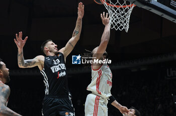 2024-10-29 - Achille Polonara (Virtus Bologna) during the basketball Turkish Airlines Euroleague match between Virtus Segafredo Bologna and Bayern Monaco at the Unipol Arena, Casalecchio (Bologna), Italy, October 29, 2024 - photo: Michele Nucci - SEGAFREDO VIRTUS BOLOGNA VS BAYERN MUNICH - EUROLEAGUE - BASKETBALL